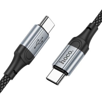 HOCO Кабел Type-C към Type-C „ X102 Fresh “ PD 60W (1M) - Черен