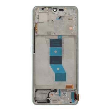 LCD Дисплей за Xiaomi Redmi Note 14 5G / green , зелено /  с рамка /