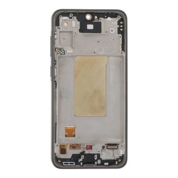 LCD Дисплей за Samsung Galaxy A36 5G / A366/ с рамка / Черен / Оригинал Service Pack /