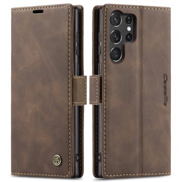 Тефтер CaseMe За Samsung Galaxy S25 Ultra - кафе
