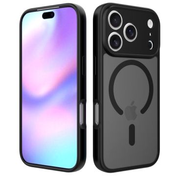  Кейс Clear MagSafe за iPhone 17 Pro - Black