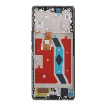 LCD Дисплей за Honor Magic 5 Lite / X9a / с рамка / silver, сребрист /
