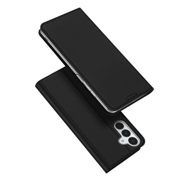 DUX DUCIS Skin За Samsung Galaxy A17 5G / Black / Елегантен Луксозен Калъф Тип Тефтер 
