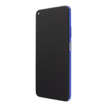 LCD Дисплей за Дисплей за Huawei Nova 5T / Honor 20 / Оригинален Service Pack - със синя рамка