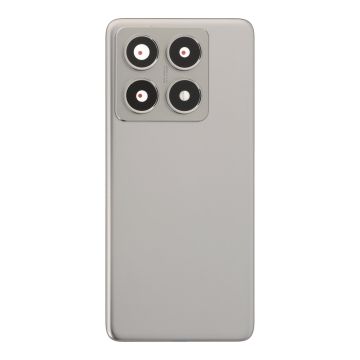 Заден капак за Xiaomi 14T Pro / Model: 2407FPN8EG / сив, titanium gray / ORG /
