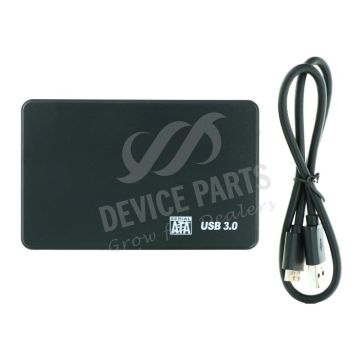 Кутия за 2.5-инчов SATA към USB 3.0 5Gbps твърд диск, черна