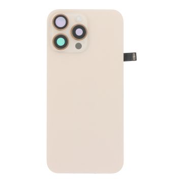 Заден капак за iPhone 16 Pro Max, оборудван / desert titanium, златист /  OEM /