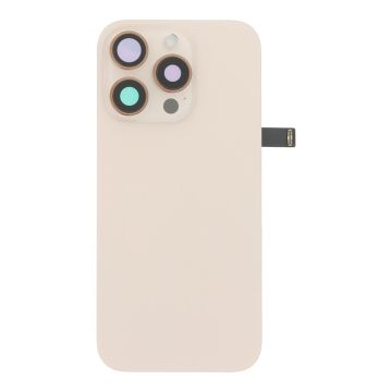 Заден капак за iPhone 16 Pro / оборудван / desert titanium, златист /  OEM /