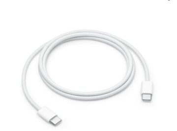 Кабел за зареждане Apple 60W (USB-C) бял MW493ZM/A
