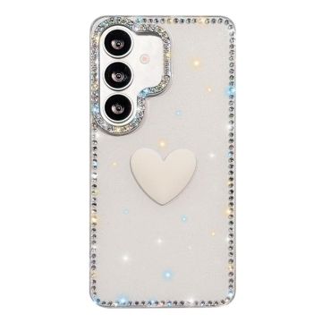 Силиконов Кейс Love за Samsung Galaxy A16 / A16 5G - бяло