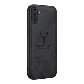 Силиконов Кейс Deer за Samsung Galaxy A36 - черен