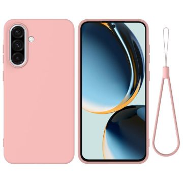 Силиконов Кейс Liquid за SAMSUNG A37 5G - розов