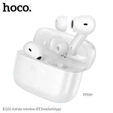 Безжични слушалки HOCO EQ32 Astute  (бели)