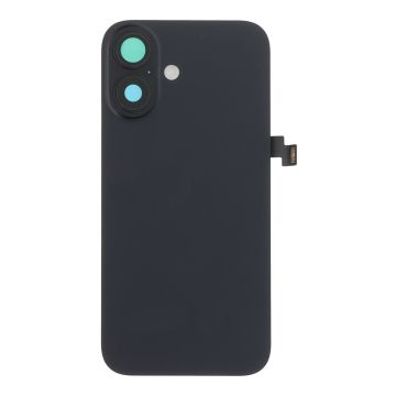 Заден капак за iPhone 16 / оборудван / Black ,черен /  OEM /
