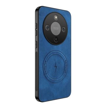 Кейс WANLONFENG за Honor Magic 8 Lite 5G / X9d 5G - син
