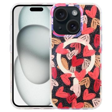 Силиконов Кейс Jungle за iPhone 15 - Love