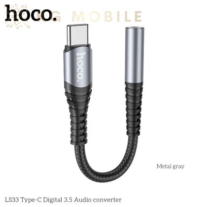 Аудио адаптер HOCO LS36 Type-C към 3,5 mm