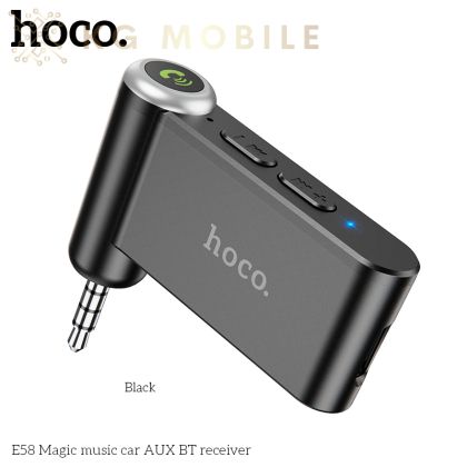 Bluetooth адаптер Hoco - E58, жак 3.5 mm,