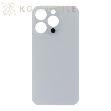 Заден капак за  iPhone 14 Pro Big Hole / white , бял / 