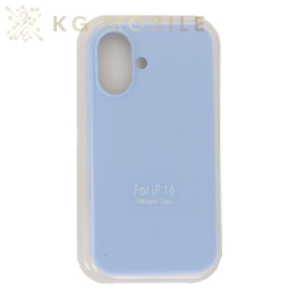 Силиконов Кейс Full Pure Color  за  iPhone 16 - Azure