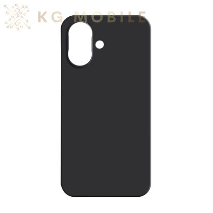 Силиконов Кейс Full Pure Color  за  iPhone 16 - Black