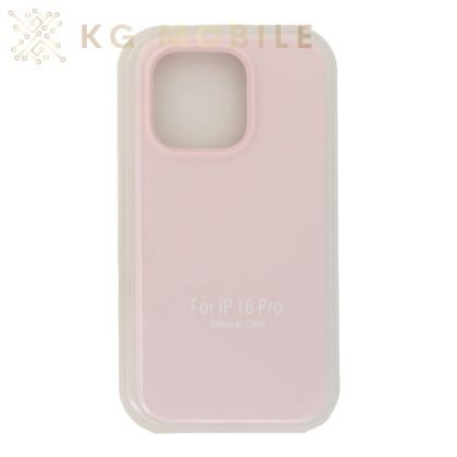 Силиконов Кейс Full Pure Color  за  iPhone 16 Pro - Pink