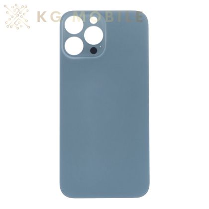 Заден капак за iPhone 13 Pro 6.1" Big Hole / син /  OEM /