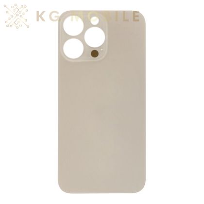 Заден капак за iPhone 13 Pro 6.1"  Big Hole / Gold / OEM /