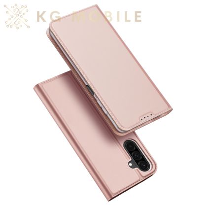 DUX DUCIS Skin За Samsung Galaxy A26 / Pink / Елегантен Луксозен Калъф Тип Тефтер 
