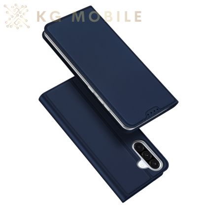 DUX DUCIS Skin За Samsung Galaxy A56 / A36 / Blue / Елегантен Луксозен Калъф Тип Тефтер 