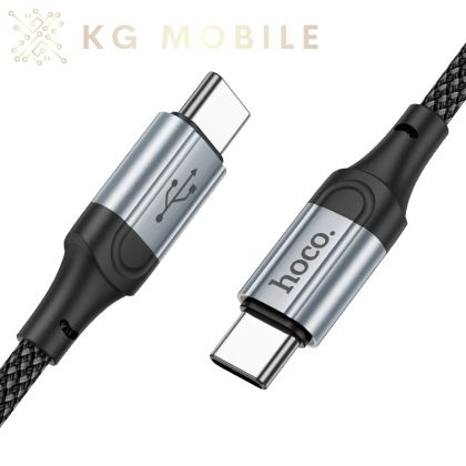 HOCO Кабел Type-C към Type-C „ X102 Fresh “ PD 60W (1M) - Черен