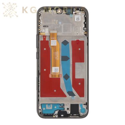 LCD Дисплей за Honor 400 Lite / с рамка / черен / Оригинален /