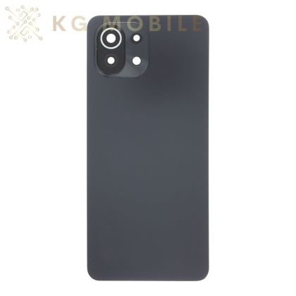 Заден капак за Xiaomi Mi 11 Lite 4G/5G / black, черен / ORI