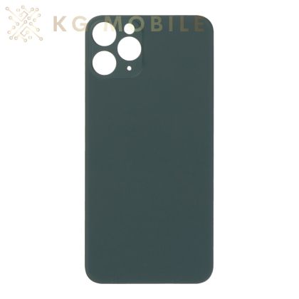 Заден капак за  iPhone 11 Pro Big Hole Green / OEM 