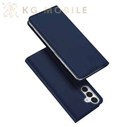 DUX DUCIS Skin За Samsung Galaxy A17 5G / Blue / Елегантен Луксозен Калъф Тип Тефтер 