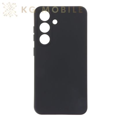 Силиконов Кейс Liquid Silicone за Samsung Galaxy S25 - черен