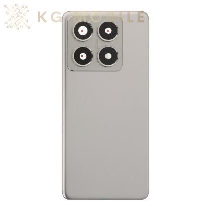 Заден капак за Xiaomi 14T Pro / Model: 2407FPN8EG / сив, titanium gray / ORG /