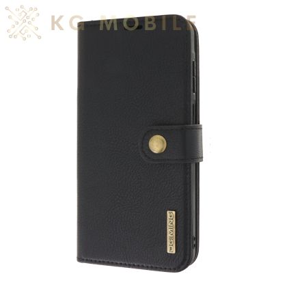 DG.MING За Samsung Galaxy A26 / Black / Елегантен Луксозен Калъф Тип Тефтер 