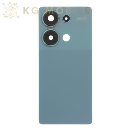 Заден капак за Xiaomi Redmi Note 13 Pro 4G / Model: 23117RA68G / forest green, зелен / ORG