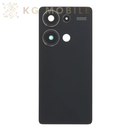 Заден капак за Xiaomi Redmi Note 13 Pro 4G / Model: 23117RA68G / black, черен / ORG