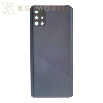 Заден капак  за Samsung Galaxy A51 / черен / ORG / 