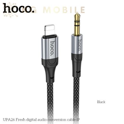 HOCO UPA26 Аудио кабел 3.5mm към iPhone (lightning) 1M