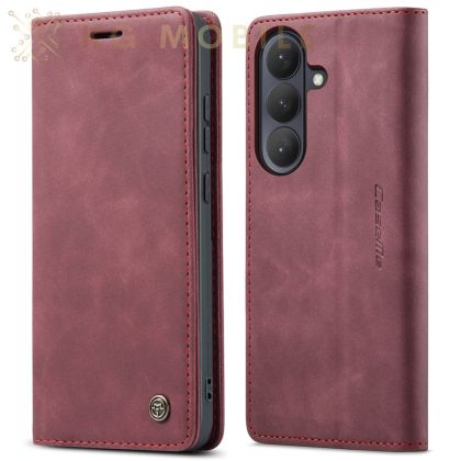 Тефтер CaseMe За Samsung Galaxy S26 - Бордо