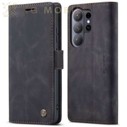 Тефтер CaseMe За Samsung Galaxy S26 Ultra - черно