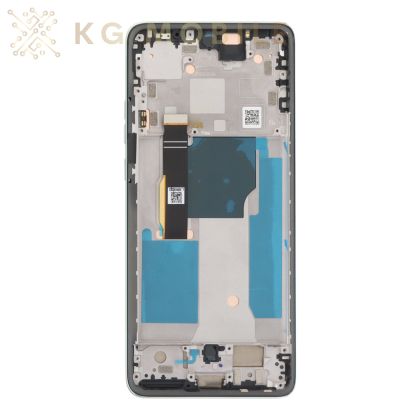 Оригинален дисплей за Motorola Edge 40 Neo / XT2307, soothing sea, зелена рамка ( Service Pack )