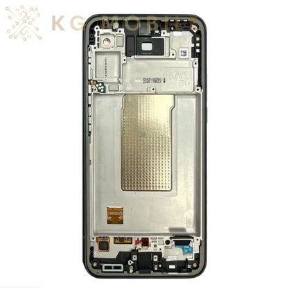 Оригинален дисплей за Samsung Galaxy A37 5G / A376, SM-A376B / бяла рамка / Оригинал Service Pack /
