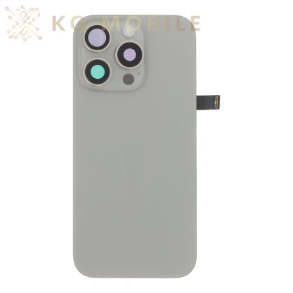 Заден капак за iPhone 16 Pro / оборудван / natural titanium, сив /  OEM /