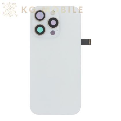 Заден капак за iPhone 16 Pro / оборудван / white titanium, бял /  OEM /