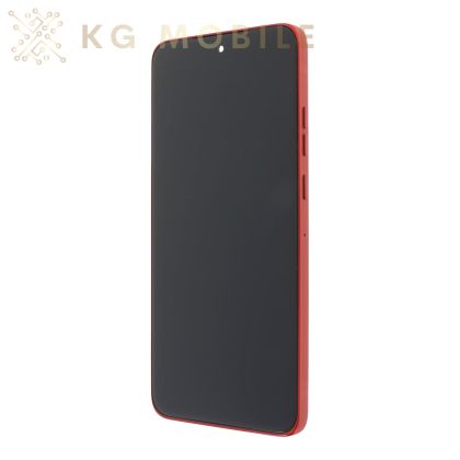 Оригинален дисплей за Motorola Edge 50 Neo / XT2409 ( Service Pack, poinchiana, червена рамка )