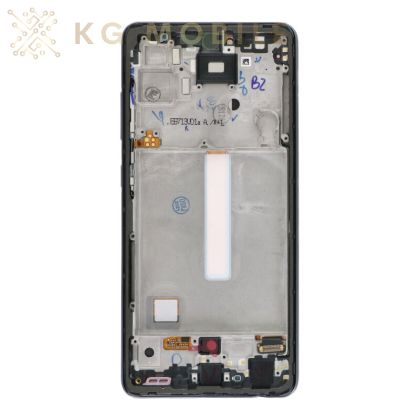 Оригинален дисплей за Samsung Galaxy A52s 5G ( 2021 ) / A528, SM-A528B / black, черен / Service Pack /